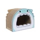 thumbnail image 1 of Rascador Para Gatos Corrugado Caja Sofá Transpirable Kitty Sofá Cartón Gato Casa Tiburón, 1 of 5