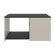 thumbnail image 2 of Mesa Centro 80X45X42,1 Cm Beige Y Negro, 2 of 7