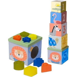 Taf Toys - Cubo De Encaje Y Formas