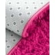 thumbnail image 3 of Alfombra peluda Suave 200 x 300 cm Primera Calidad Fucsia, 3 of 3