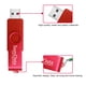 thumbnail image 3 of Memoria USB SamData SD101 de 128 GB USB 2.0 roja, 3 of 5