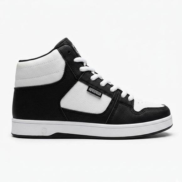 Zapatillas Urbanas Hombre Spitfire High Top New Season Blanco Negro
