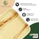 thumbnail image 5 of Platos desechables de hoja de palma Charity Leaf de 6 pulgadas (50 unidades), 5 of 7