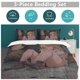 thumbnail image 5 of Dorohedoro Anime Home Bed 3-piece Set Classic Japanese Anime Polyester Wash Student Dormitory Set, 5 of 5