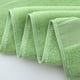 thumbnail image 3 of Xiao Hua Toalla de Baño Gruesa de Color Sólido para el Hogar Lavar la Cara Suave Absorbente de Agua Larga de Terciopelo Algodón Puro Verde, Juego de 2 Piezas, 3 of 4