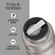 thumbnail image 5 of Tarro de comida Thermos 454 ml Acero mate con cuchara, 5 of 9