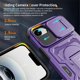 thumbnail image 4 of Funda Resistente para iPhone 17e / iPhone 16e, Cubierta a Prueba de Golpes de Grado Militar con Protector Deslizante para Lente de Cámara, Soporte de 2 Vías, Antideslizante, Protección contra Caídas, 4 of 8