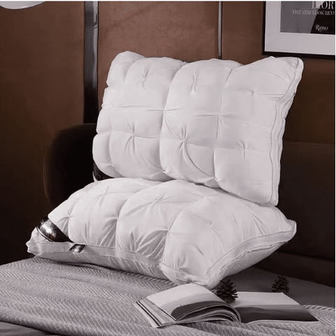 Mundo Shopping - Almohada Genérica Estándar Firme Micro Fibra Extra Suave