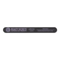Lima De Uñas Beauty Secrets, Negra, Lavable En 4 Direcciones, Desinfectable