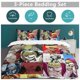 thumbnail image 5 of Donquixote Rosinante Bed Duvet Cover Funny Anime Cartoon Bedding Sets Lightweight 3 Piece Comforter Sets, 5 of 5