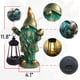 thumbnail image 3 of Estatua de jardín JOYBEE HOME&GARDEN Gnomo con farol solar, 3 of 7