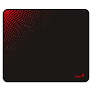 Genius - Mousepad Antideslizante 19X23Cm Negro Rojo G-Pad 230S