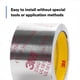 thumbnail image 5 of Cinta de papel de aluminio 3M 3340 2,5 cm x 45 m para sellado HVAC, 5 of 7