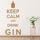 thumbnail image 2 of Decomural Drink Gin Keep Calm WS-41470, 2 of 2