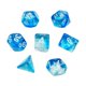 thumbnail image 4 of 7 Piezas De Dados Poliédricos Suministros Para Fiestas Accesorios De Casino Accesorios Para Dnd Rpg Azul, 4 of 5