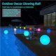 thumbnail image 2 of Luces flotantes para piscina LOFTEK, bola LED regulable, 40 cm, resistente al agua, 2 of 9