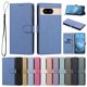 thumbnail image 1 of Cartera Funda para Google Pixel 8 Carga Inalámbrica, Azul, 1 of 6