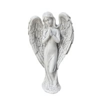 Bothyi - Estatua De Jardín De Ángel, Decoración Al Aire Libre, Altura 18Cm Para Decoración Conmemorativa De Jardín