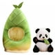 thumbnail image 2 of Panda Muñeco De Peluche Regalos Creativos Decoración De Sala De Estar Para Adultos Niños Niñas Estilo E, 2 of 5