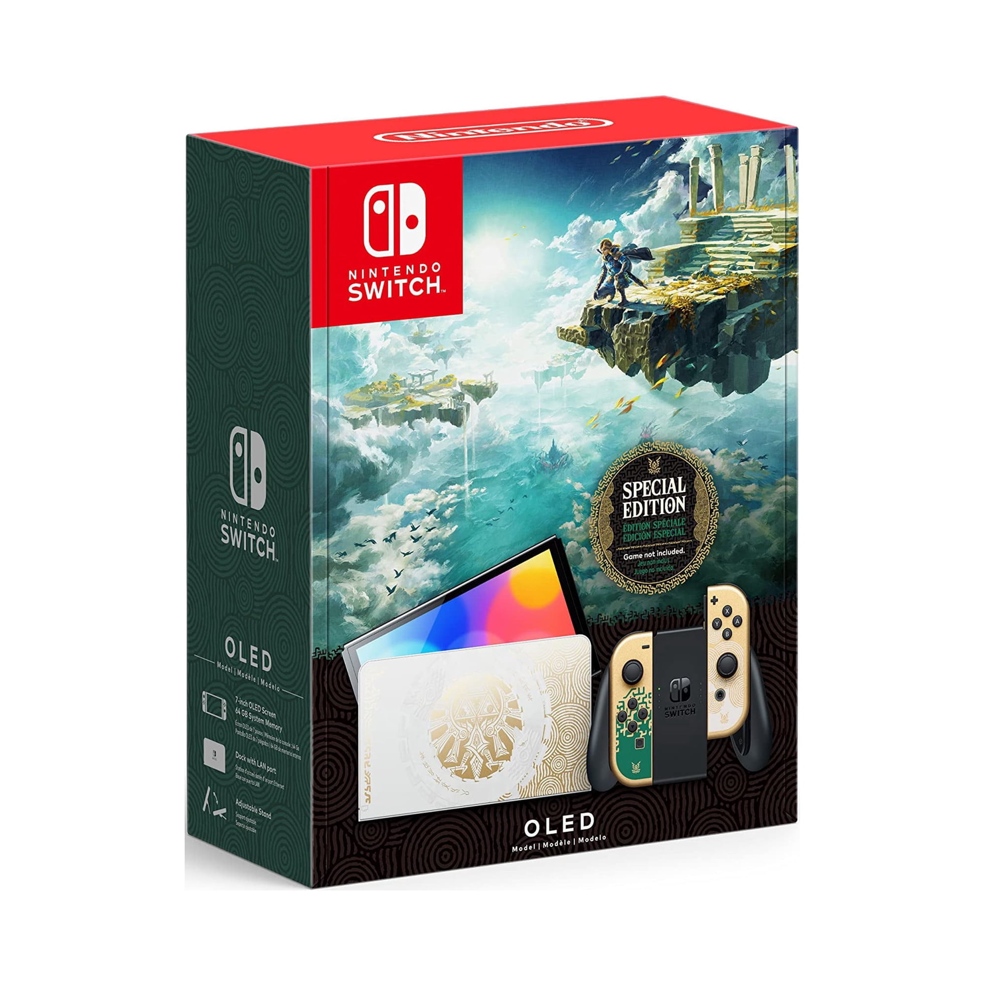 Consola De Juegos Nintendo Switch Oled Modelo Zelda Edition