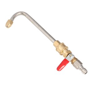 Magideal - Hidrolavadora De Alta Presión Con Conexión Rápida De 1/4"" Y Conexión De Lanza, Pulverizador A Presión, Herramienta De Limpieza Para Jardín, Varil Curva De 90 Grados