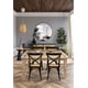 thumbnail image 3 of Pack 4 Silla Crossback Negra | Madera Ratán | Diseño Clásico, 3 of 6