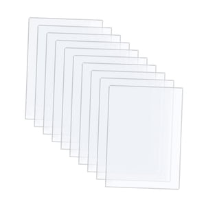 Bothyi - 10 Láminas Acrílicas Transparentes Para Marcos De Fotos E Invitaciones De Boda.