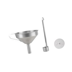 Bothyi - Embudo Para Verter Vino, Herramienta Práctica Para Dispensar Vino, Aceite Líquido, Diámetro De Boca 5,3 Cm