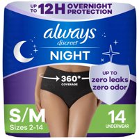 Ropa Interior Para Incontinencia Always Discreet Overnight Women S/M