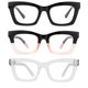thumbnail image 2 of Gafas de lectura bullabulling Sobredimensionadas 5 cm 1.0, 2 of 6