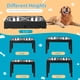 thumbnail image 2 of Cuencos Elevados Para Perros Con 2 Cuencos De Acero Inoxidable, 2 of 7
