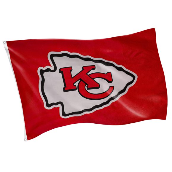 Bandera exterior de los Kansas City Chiefs 91 cm – Team Sports America