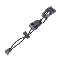 Magideal - Clip De Sujeción Para Equipo, Cuerda Elástica, Hebilla De Fijación, Molle Web Dominator, Accesorio Molle Para Gestión De Montañismo, Tubo Para Beber