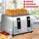 thumbnail image 2 of Tostador Brentwood Select TS-447S de acero inoxidable, 1,500 W, para 4 rebanadas, 2 of 7