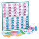 thumbnail image 1 of 1 Juego 1-100 Tablero Numérico Juego De Conteo Juguetes Matemáticos Aritmética Aprendizaje Temprano, 1 of 1
