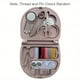 thumbnail image 3 of 1pc Mini Portable Small Sewing Box Travel Household Sewing Kit Thread Scissors Needles Pins, 3 of 3