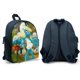 thumbnail image 4 of Los Pitufos Mochila Escolar para Niños y Niñas, Mochila Infantil Ligera de Alta Calidad, Grande y Duradera Azul, 4 of 6