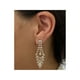 thumbnail image 2 of Aros Colgantes Con Pedreria Y Brillo Color Dorado, 2 of 2