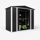thumbnail image 1 of Bodega Exterior doble techo 240x180 4.32 M2 - Black DS-03, 1 of 7