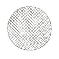 Ioensy - Red Con Cable Para Barbacoa De Malla De Parrilla De Acero Inoxidable Para Fiestas De Té Al Aire Libre Para Acampar 28Cm