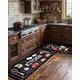 thumbnail image 2 of Set Juego De Alfombras Cocina Antideslizante Diseño 3D, 2 of 6