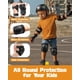 thumbnail image 3 of Equipo de protección DARME 3‑8 años negro 3‑en‑1, 3 of 6