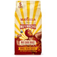 Café Mayorga Muy Macho, Tostado Oscuro Intenso, 2,27 Kg, 100% Arábica