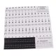 thumbnail image 2 of calcomanías de piano con notas musicales de teclado para 49/54/61/88 teclas negras, 2 of 5