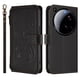 thumbnail image 2 of Funda Cartera Mariposa para [Xiaomi 15 Ultra] con Soporte y Cremallera Negro, 2 of 6