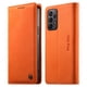 thumbnail image 1 of Funda Billetera de Cuero para [Samsung Galaxy A52S 4G/5G], Bloqueo RFID, Tarjetas y Soporte Naranja, 1 of 5