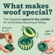 thumbnail image 2 of Juguete interactivo para perros WOOF Pupsicle para perros XL de 34 kg o más, 2 of 8