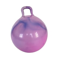 Bothyi - Pelota De Salto Con Mango Para Niños Y Niñas, Pelota De Ejercicio Inflable, Pelota Animosa, Color Morado Claro