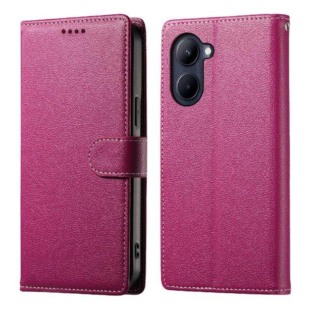 Funda para FOXDOCK Realme C33– Cuero Premium, 3 ranuras para tarjetas, Protección contra impactos