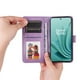 thumbnail image 5 of Funda tipo cartera FOXDOCK para OnePlus Nord 3 , diseño girasol en relieve, cuero PU, cierre magnético, soporte y tarjetero, 5 of 5